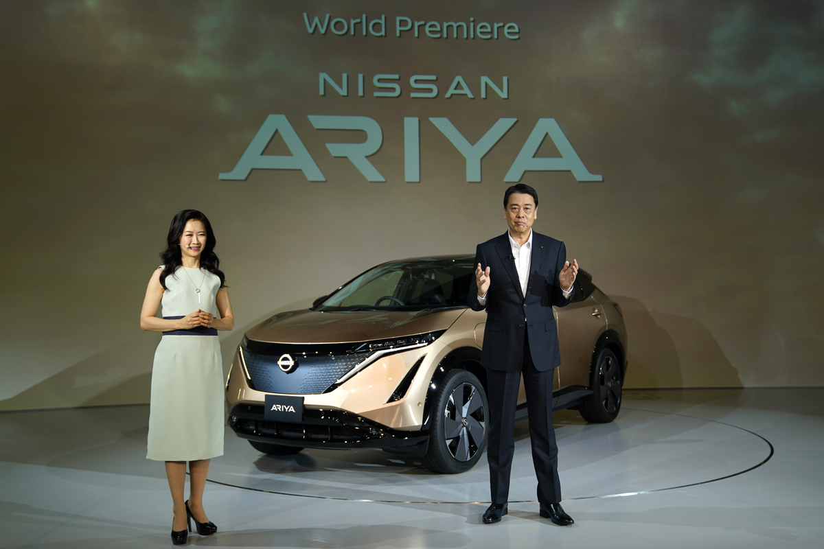 NISSAN  ARIYA 100% ELECTRIC CROSSOVER