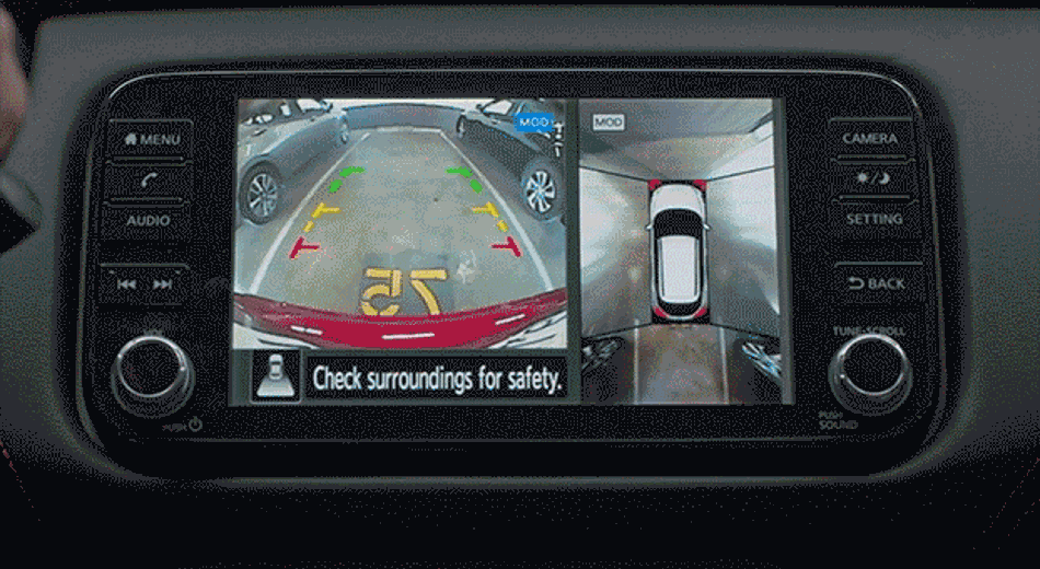 Nissan Kicks AROUND VIEW MONITOR
