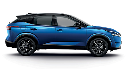 NEXT GENERATION QASHQAI SIDE VIEW